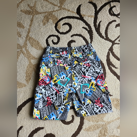 Vintage VIP Colorful Graphic Print Joggers - Picture 9 of 12